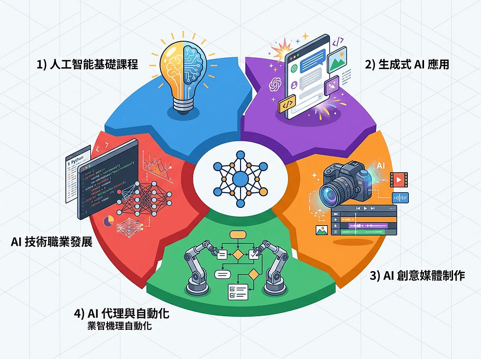 AI 時代點樣唔會被淘汰？香港人 2026 年 AI 進修實戰攻略