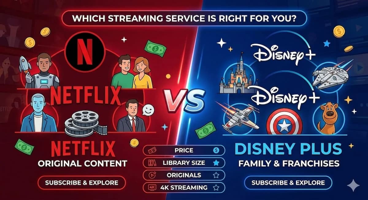 2026 追劇攻略：香港主流串流平台邊個最抵？Netflix vs Disney+ vs ViuTV