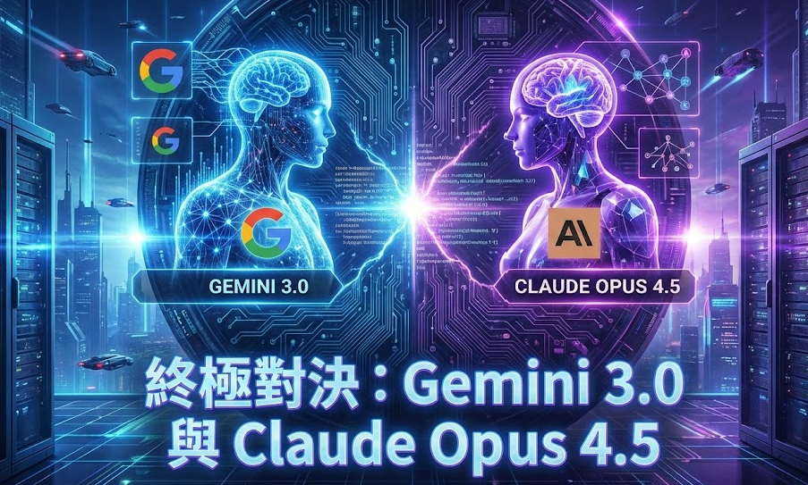 2025 年終極對決：Gemini 3.0 與 Claude Opus 4.5 開啟代理（Agent）時代